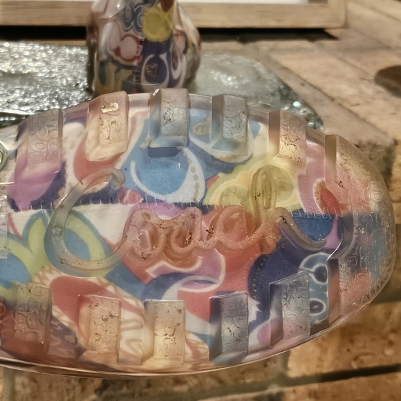 Coach Multicolor Patterned Rain Boots - Picture 12 of 13